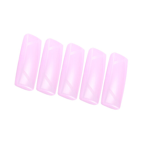 15Pcs Portable Pink Hard Shell Eyeglasses Case Crash Proof Storage Box 1