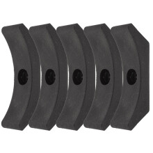 15Pcs Durable Black PP Dumbbell Stand Fitness Equipment Storage Rack