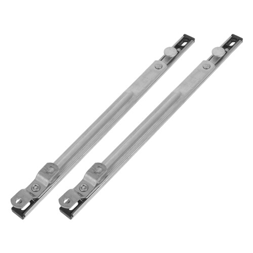 10Pcs Compact Adjustable Window Security Bar Steel for Sliding Doors 2