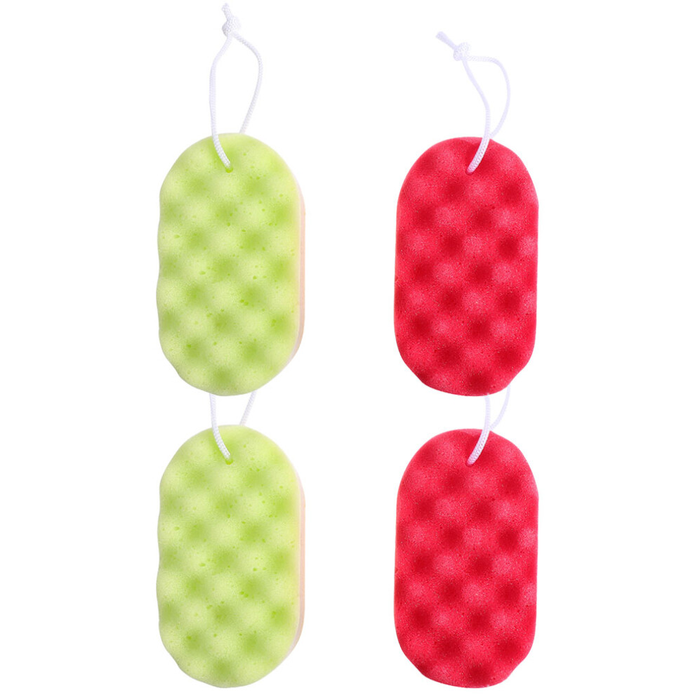 Iplusmile 12Pcs Hotel Shower Sponges Compact Comfortable Bath Scrubbers