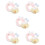 5Sets Soft Cotton Doll Bear Clothes Decorative Plush Bear Outfits 9