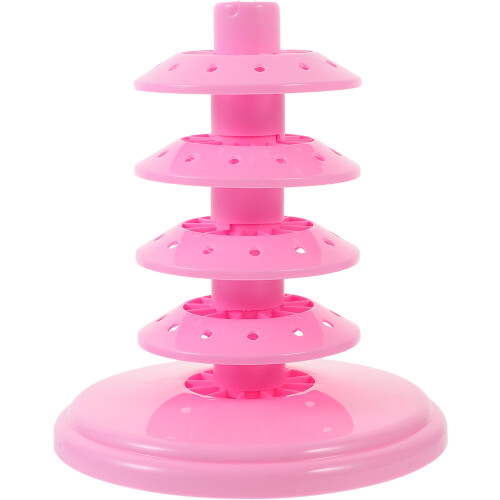 5Pcs Pink Multi-Layer Cake Holder Stand Practical & Decorative