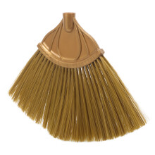 4Pcs Household Broom Head Replacement Brown Pp+pet Material for Kids