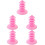 5Pcs Pink Multi-Layer Cake Holder Stand Practical & Decorative 8