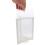 2Pcs Acrylic Rotary Menu Stand Multi-Side Sign Holder Desktop Display 3