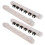 10Pairs Space-Saving Wall Mounted Solid Wood Cue Rack Beige for Pool 1