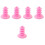 5Pcs Pink Multi-Layer Cake Holder Stand Practical & Decorative 6
