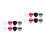 16Pcs Assorted Drop Shaped Cotton Makeup Pads Face Cosmetics Puff 7