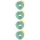 4Pcs Durable Soft Green Cat Cone Collar Anti-Bite Recovery 9
