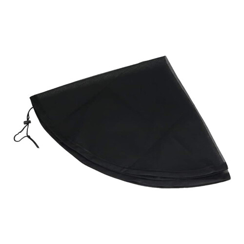 3Pcs Black Protective Net Covers for Water Buckets Durable Polyester