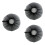 3Pcs Black Protective Net Covers for Water Buckets Durable Polyester 9