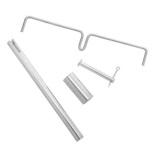4Sets Durable Silver Iron Popcorn Mixer Rods for Machine Use 1