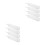 8Pcs Small Transparent Plastic Glue Bottles for Crafting with Caps 8
