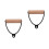 2Pcs Comfortable Wooden Grip Cable Handles for Gym Exercise & Training 10
