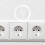 80Pcs Durable Plastic Socket Outlet Covers Baby Safety Plug Protectors 10