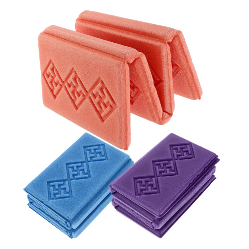9Pcs Fashionable Waterproof Lawn Mat Foldable Picnic Accessory 1