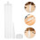 8Pcs Small Transparent Plastic Glue Bottles for Crafting with Caps 10