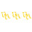 6Pcs Yellow Bee Holder Rack Honey Bucket Frame Beekeepers Tool 4