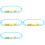4Sets Kids Electric Rail Train Toy Assorted Colors Durable Plastic Set 9