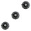 3Pcs Black Protective Net Covers for Water Buckets Durable Polyester 8