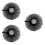 3Pcs Black Protective Net Covers for Water Buckets Durable Polyester 10