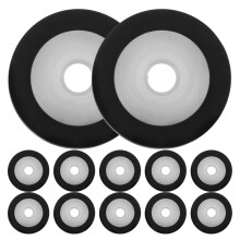 36Pcs Replacement Plastic Pinch Rollers for Radio and Cassette Decks