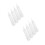 8Pcs Small Transparent Plastic Glue Bottles for Crafting with Caps 6