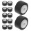 36Pcs Replacement Plastic Pinch Rollers for Radio and Cassette Decks 3