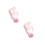 2Pcs Pink Kids Bubble Machine Electric Handheld for Summer 9