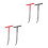 4Pcs Heavy Duty Spring Hook Set with T-Handle for Motorcycle Repairs 9