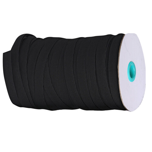 2Pcs Mask Replacement Elastic Band Black Elastic Strap for DIY Masks