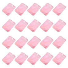 200Pcs Waterproof PVC Mini Jewelry Bags Colorful Small Storage Bags