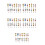 70Pcs Mini Traffic Indicators ABS Lightweight Kids Sand Table Supply 9