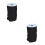 2Pcs Mask Replacement Elastic Band Black Elastic Strap for DIY Masks 9