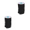 2Pcs Mask Replacement Elastic Band Black Elastic Strap for DIY Masks 4