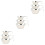 9Pcs Compact Silver Stainless Steel Dinner Bowls Portable for Bbq Use 5