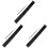 3Pcs Sturdy Black Cotton Swords Protective Carry Cases with Strap 2