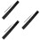 3Pcs Sturdy Black Cotton Swords Protective Carry Cases with Strap 7