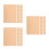 90Pcs Braille Writing Paper Compatible with 4 & Boards 5