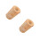 2Sets Light Brown Rustic Wood Candle Holders Tea Light Table Display 3