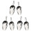 6Pcs Stainless Steel Food Scoops Silver Multi-Purpose Kitchen 2