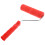 3Pcs Multi-Layer Coating Painting Roller Red Plastic Handle Wall Tool 10