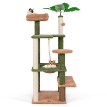 Árvore para gatos de vários níveis 152 x 49 x 48 cm conforto e segurança