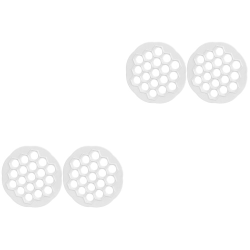 4Pcs Dumplings Mold White Easy-Clean Jiaozi Maker for Home Use 2