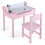 Set da ufficio per bambini 60 x 40 x 58 cm con piano ribaltabile e 1