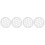 4Pcs Dumplings Mold White Easy-Clean Jiaozi Maker for Home Use 2