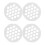 4Pcs Dumplings Mold White Easy-Clean Jiaozi Maker for Home Use 5