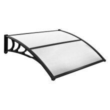 Toldo para puerta-ventana 102 x 99 x 28 cm protección contra intempéries diseño moderno en