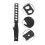 5Pcs Lightweight Black Paint Stir Sticks for Home Use ABS 11