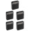 5Pcs Compact Black ABS Hidden Storage Container for Cash Jewelry 7